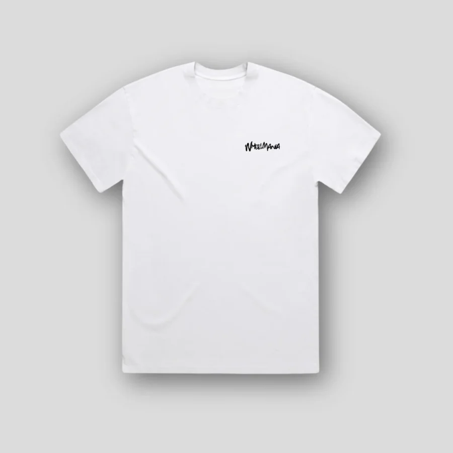 Wheelmania Logo T-Shirt White – Size: Large, view 1