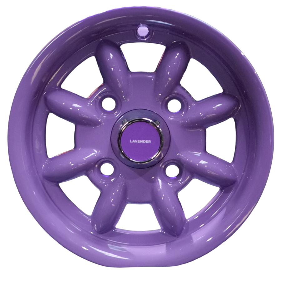 Lavander Colored Rims Wheel Refurbishment - Wheelmania